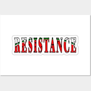 Watermelon Resistance - Sticker - Front Posters and Art